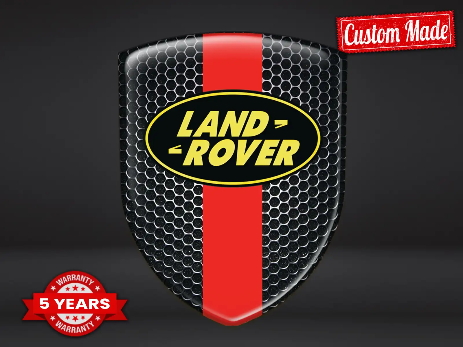 Land Rover Adesivo in Silicone Resistente Alta Qualità Professionale